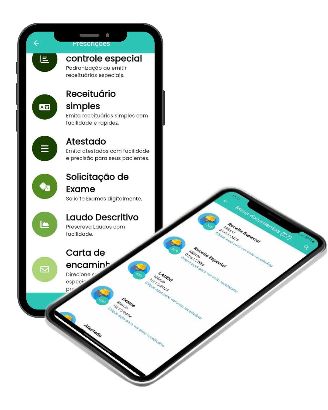 App INVIA Odonto no celular