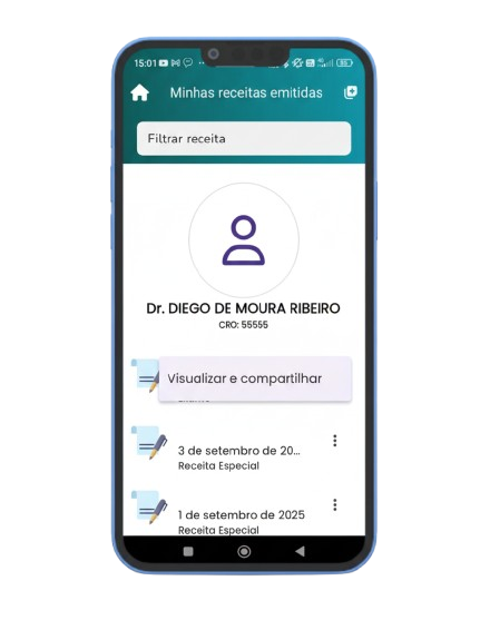 Ícone de compartilhamento
